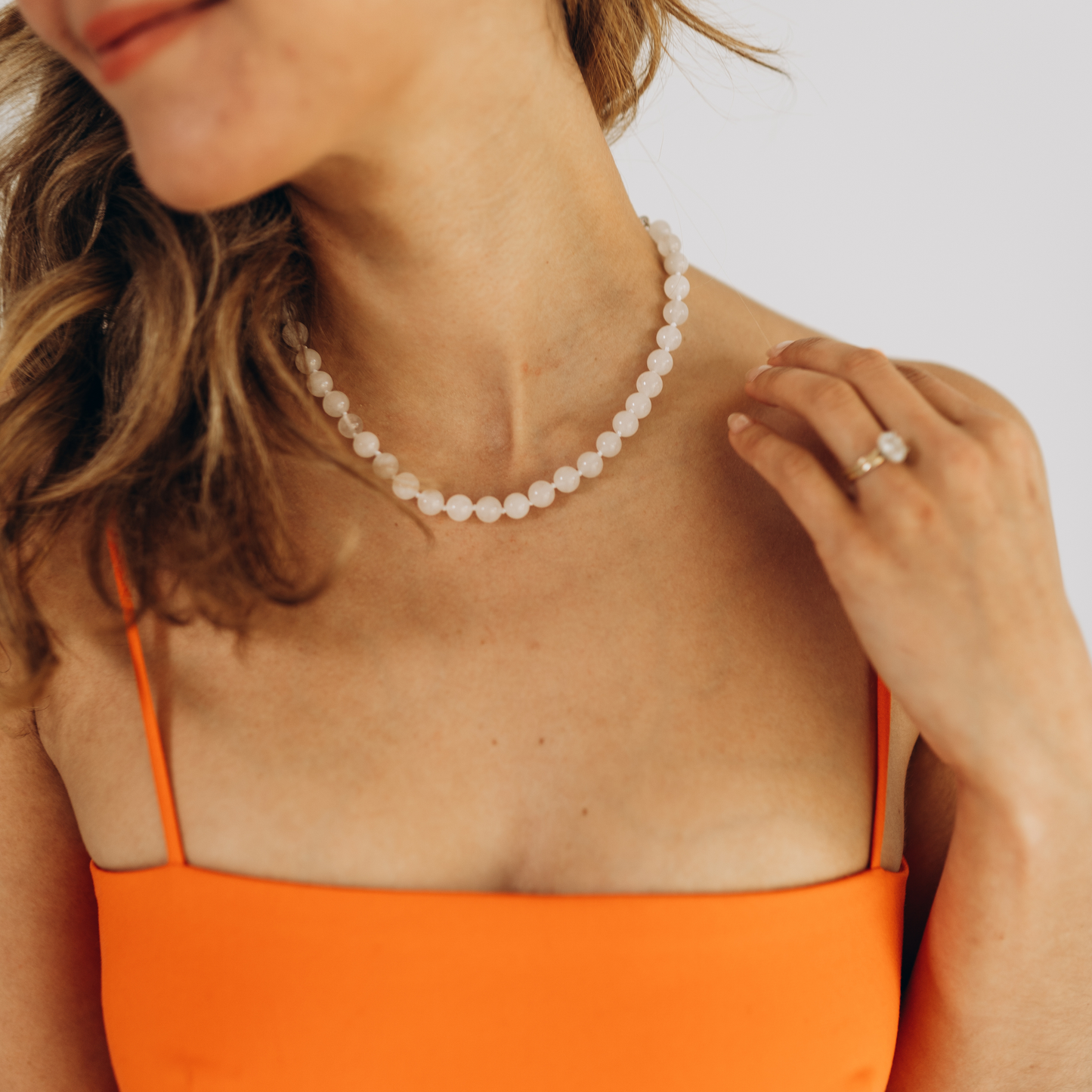 Cloud Natural Gemstone Necklace